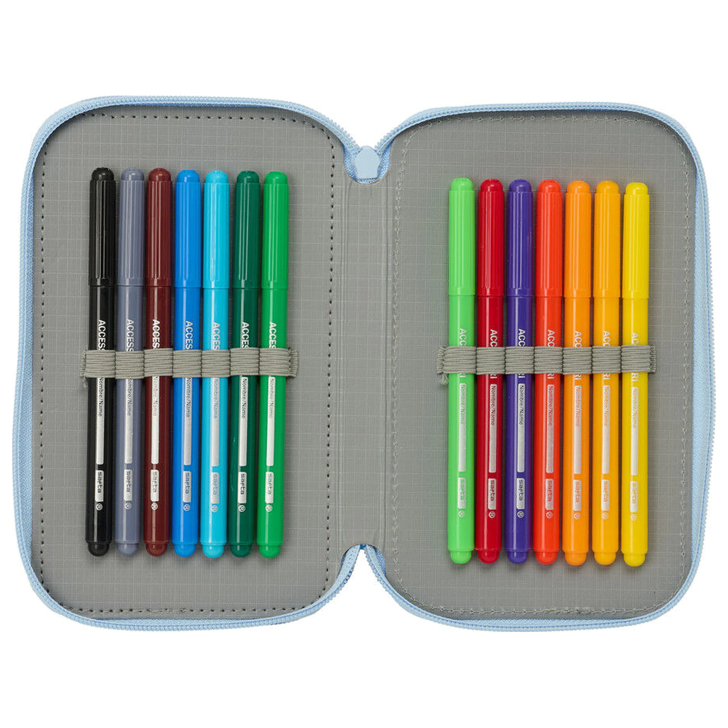 Disney Frozen triple pencil case 37pcs product photo