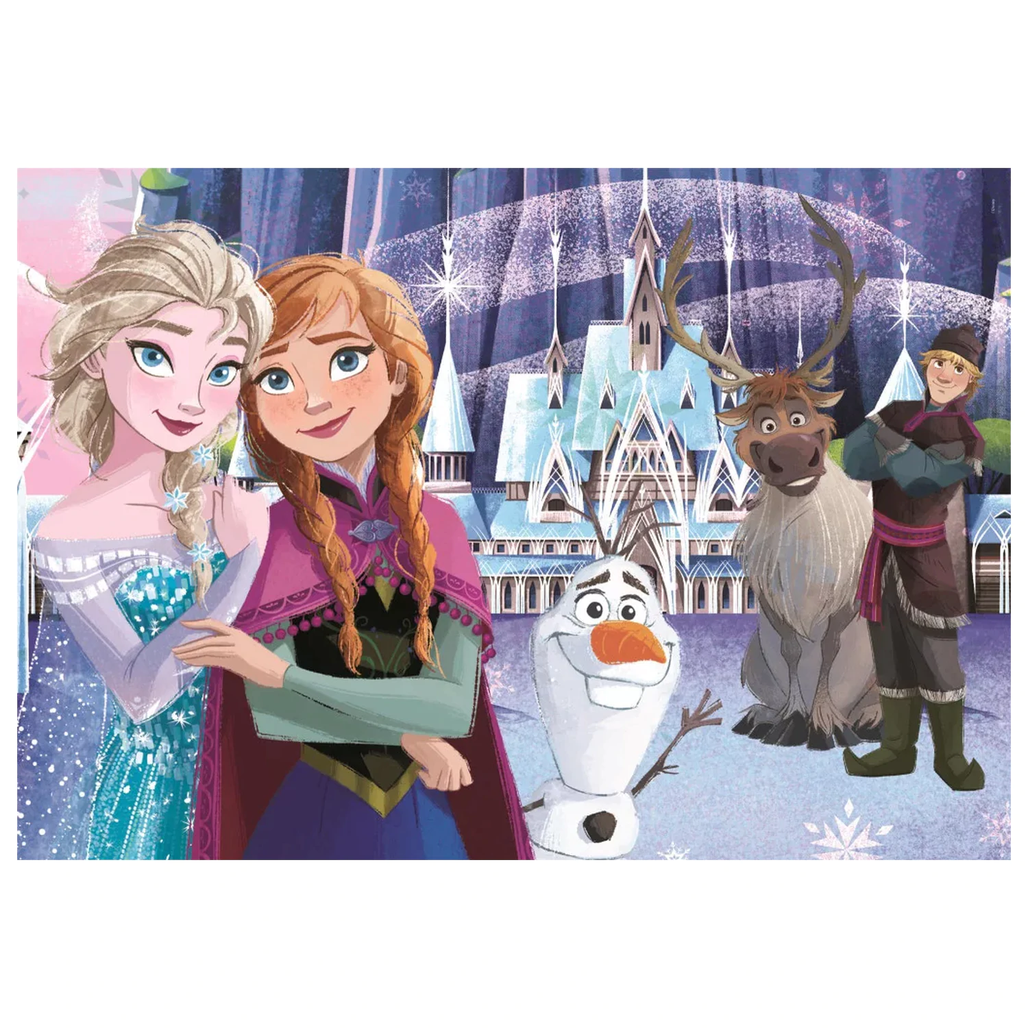 Disney Frozen Winter Magic 60 piece puzzle product photo