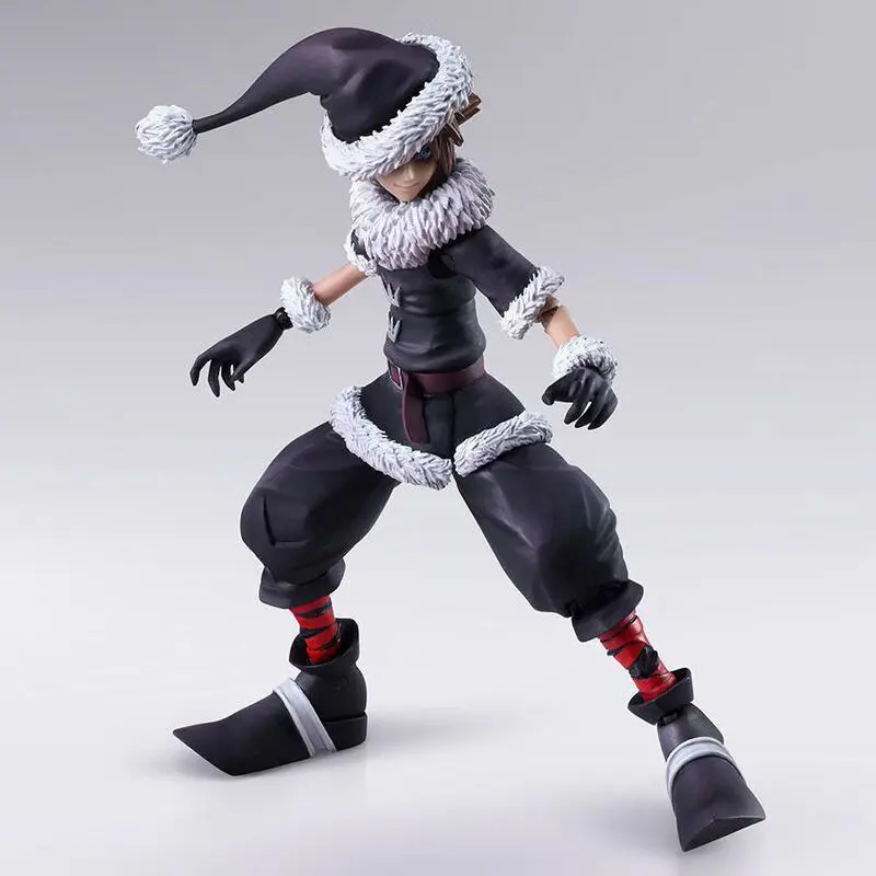 Disney Kingdom Hearts II Bring Arts Sora Christmas Town Ver. figure 15cm product photo
