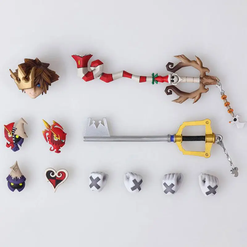 Disney Kingdom Hearts II Bring Arts Sora Halloween Town Ver. figure 15cm product photo