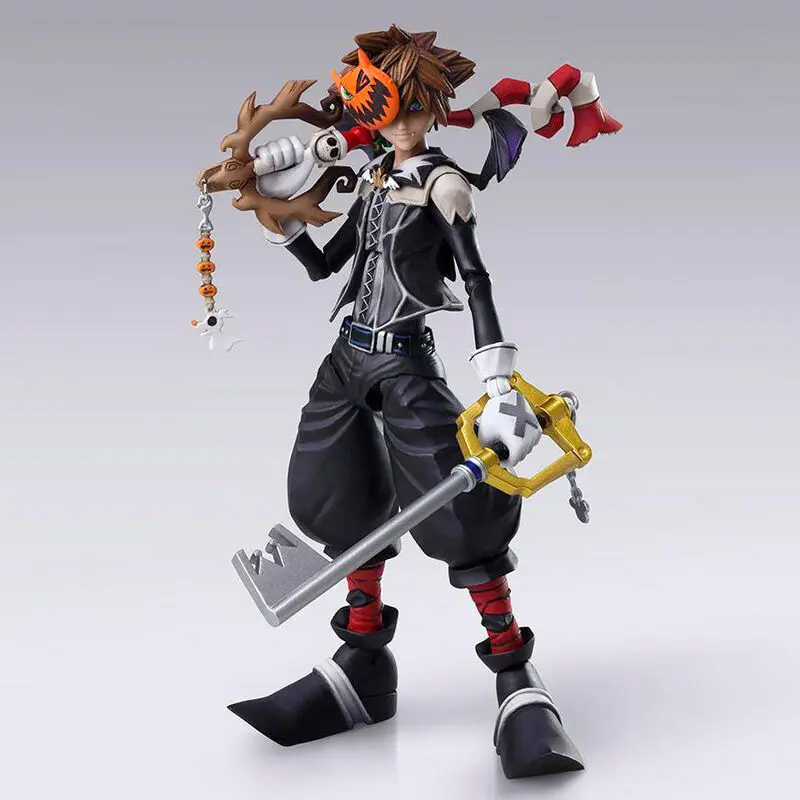 Disney Kingdom Hearts II Bring Arts Sora Halloween Town Ver. figure 15cm product photo