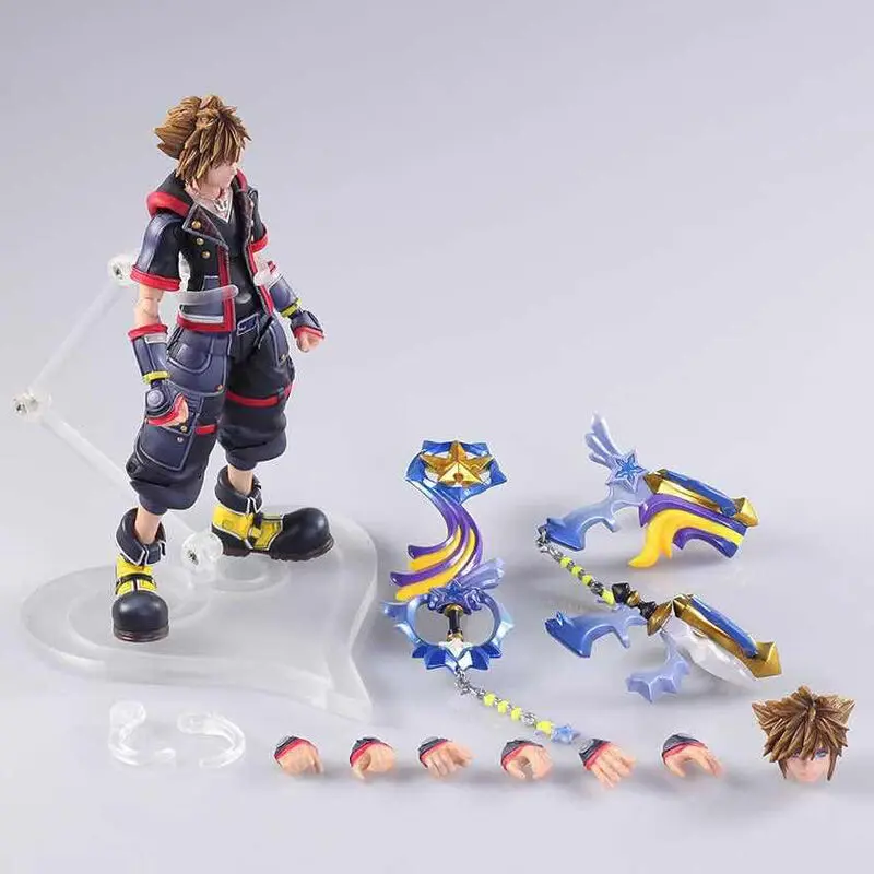 Disney Kingdom Hearts III Bring Arts Sora figure 15cm product photo