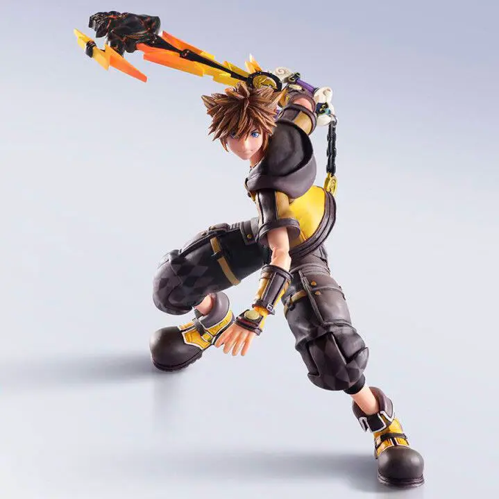 Kingdom Hearts III Bring Arts Action Figure Sora Guardian Form Version 16 cm product photo