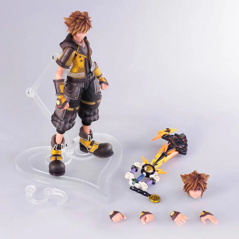 Kingdom Hearts III Bring Arts Action Figure Sora Guardian Form Version 16 cm product photo