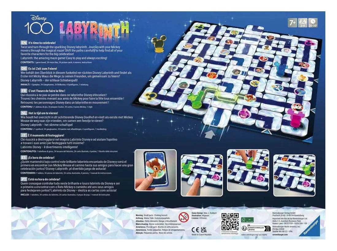 Disney Board Game Labyrinth 100th Anniversary termékfotó