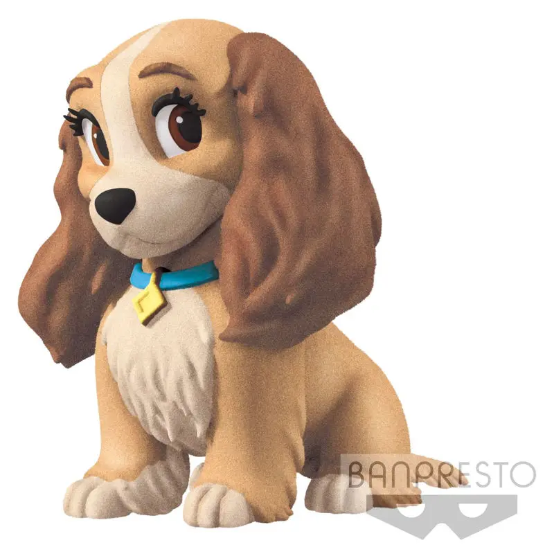 Disney Lady Fluffy Puffy Q Posket B figure 6cm product photo