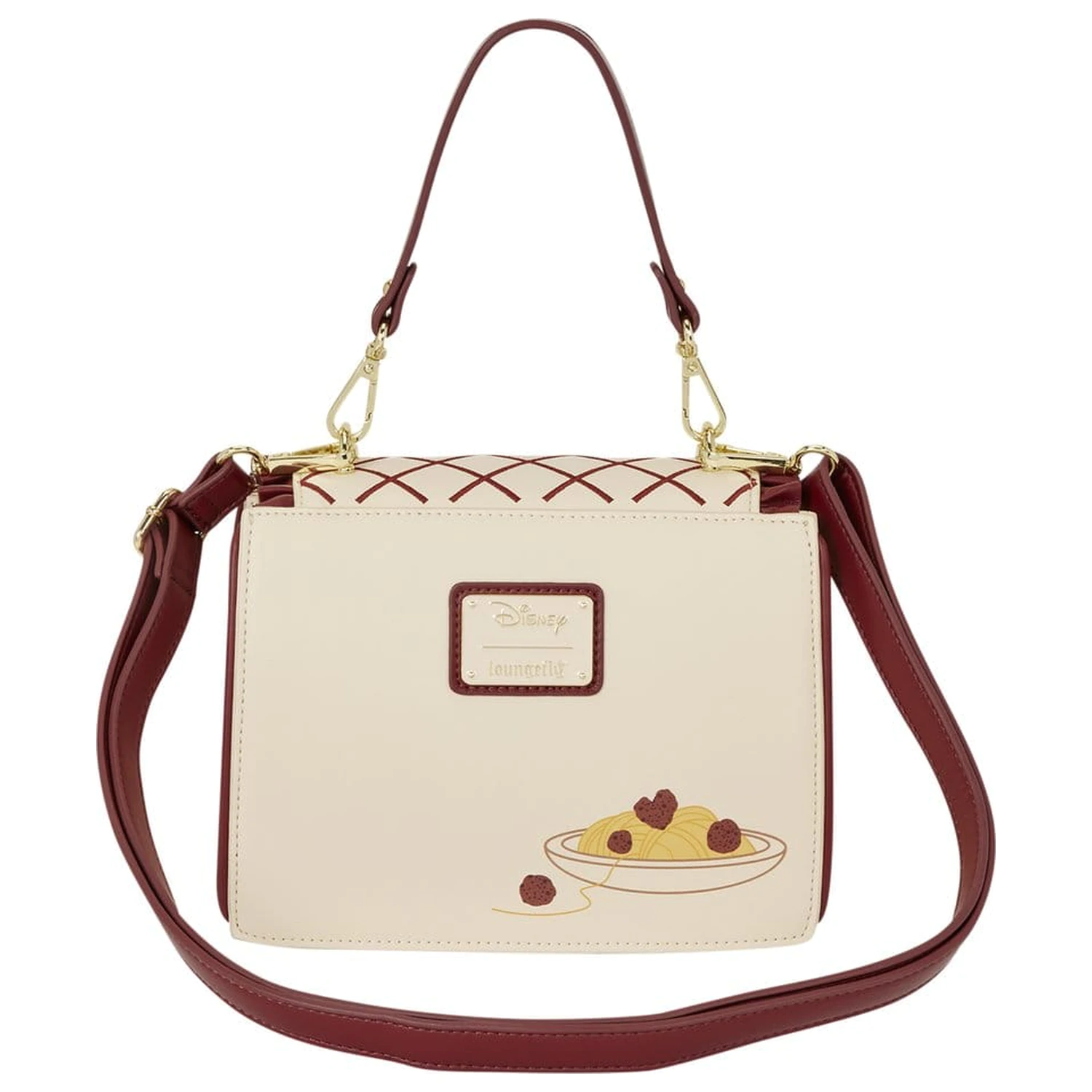 Disney by Loungefly Crossbody Lady & the Tramp Spaghetti Dinner product photo