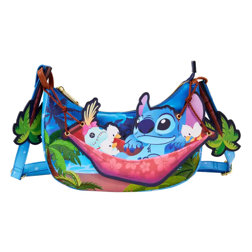 Disney by Loungefly Crossbody Lilo & Stitch Camping Cuties Hammock termékfotó