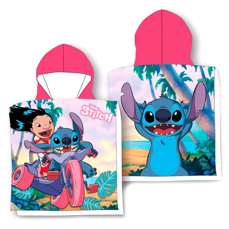 Disney Lilo &#38; Stitch microfibre poncho towel termékfotó