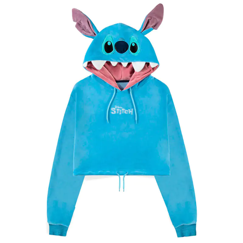 Disney Lilo & Stitch - Stitch women cropped hoodie product photo