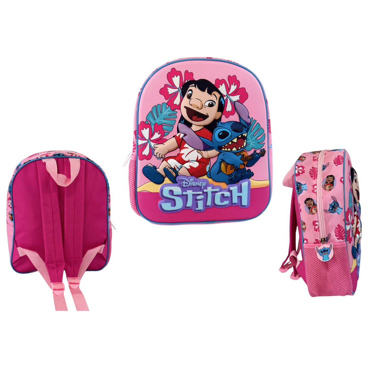 Disney Lilo and Stitch 3D backpack 30cm product photo