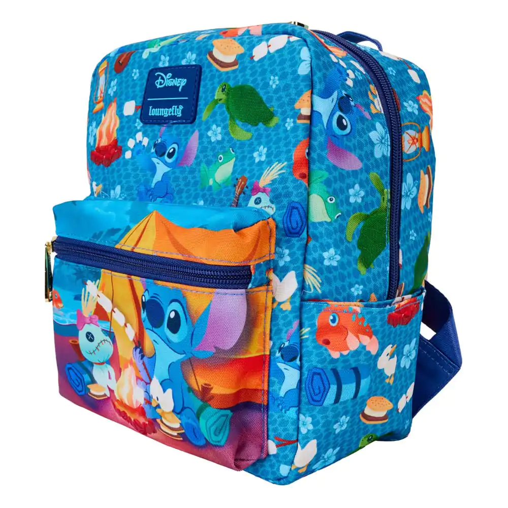 Disney by Loungefly Mini Backpack Lilo and Stitch Camping Cuties AOP termékfotó