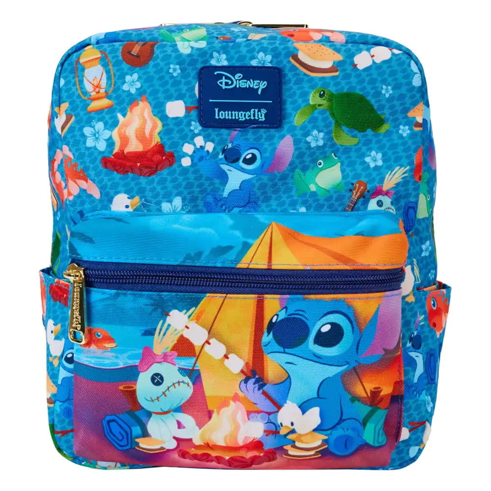 Disney by Loungefly Mini Backpack Lilo and Stitch Camping Cuties AOP termékfotó