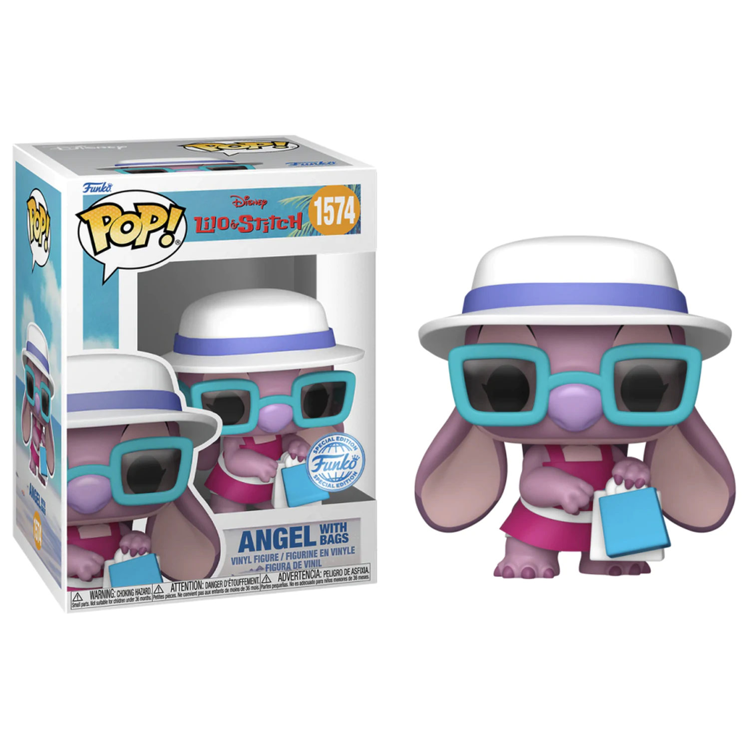 Disney Lilo & Stitch Funko POP! figure Angel with bags product photo
