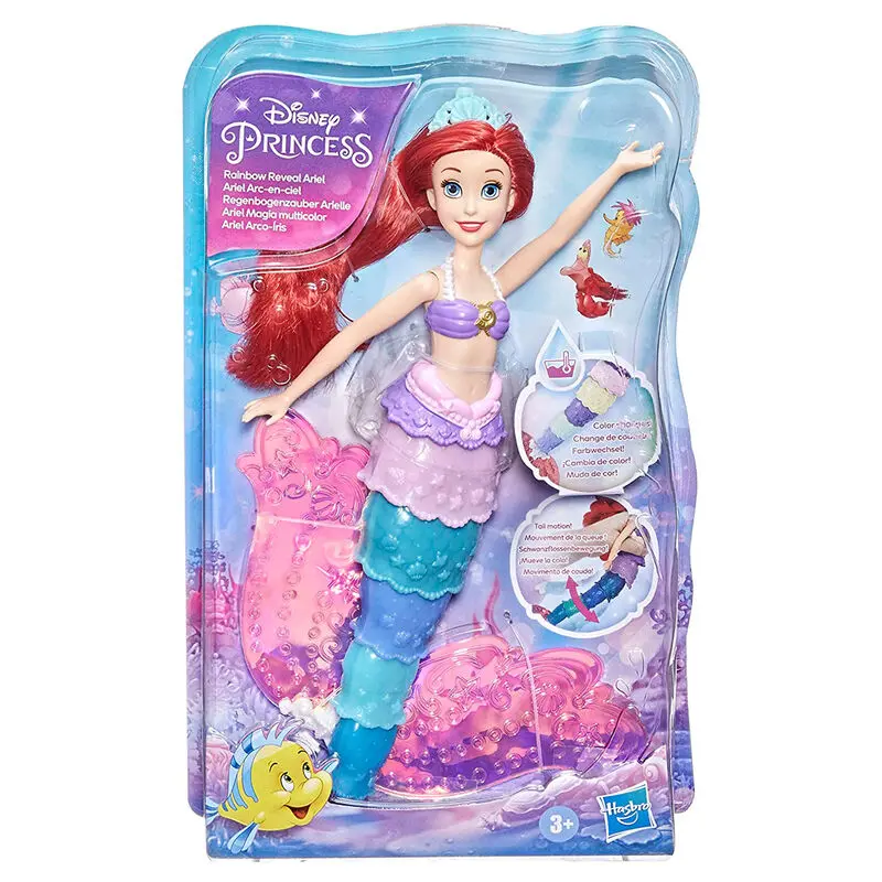Disney Little Mermaid Rainbow Reveal Ariel doll product photo