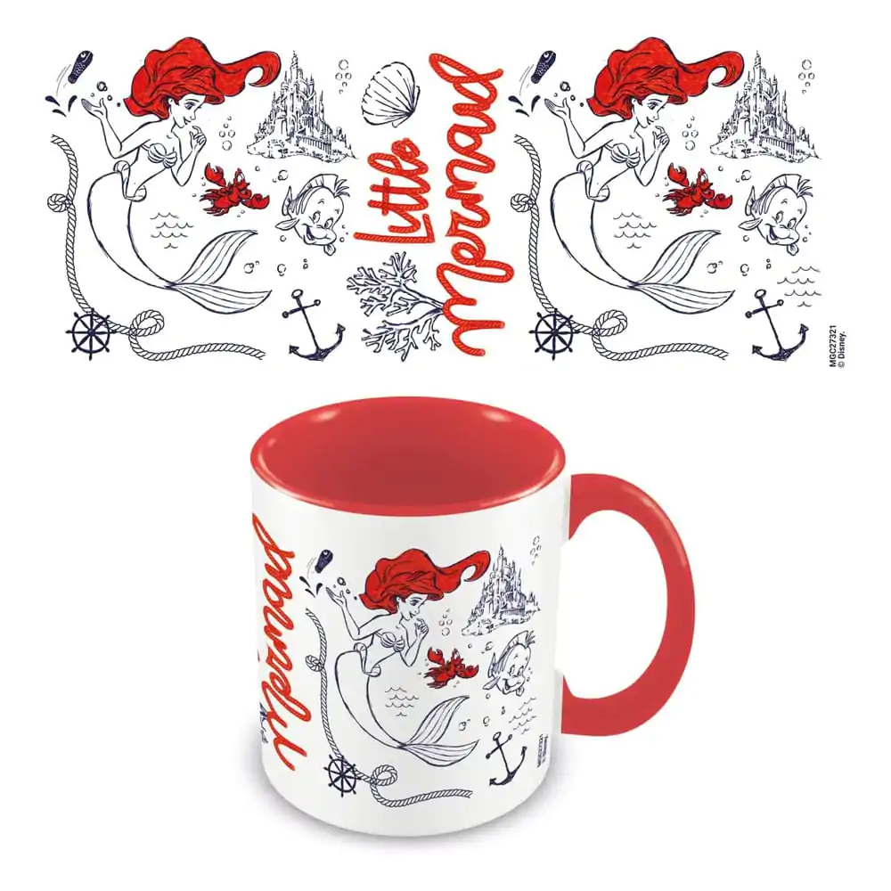 Disney Mug Little Mermaid Red termékfotó