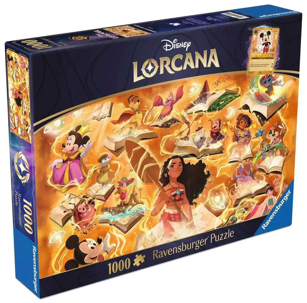Disney Lorcana Jigsaw Puzzle Glimmers of the Realm: Amber (1000 pieces) product photo