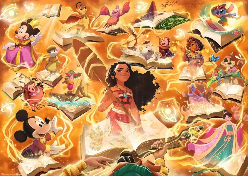 Disney Lorcana Jigsaw Puzzle Glimmers of the Realm: Amber (1000 pieces) product photo