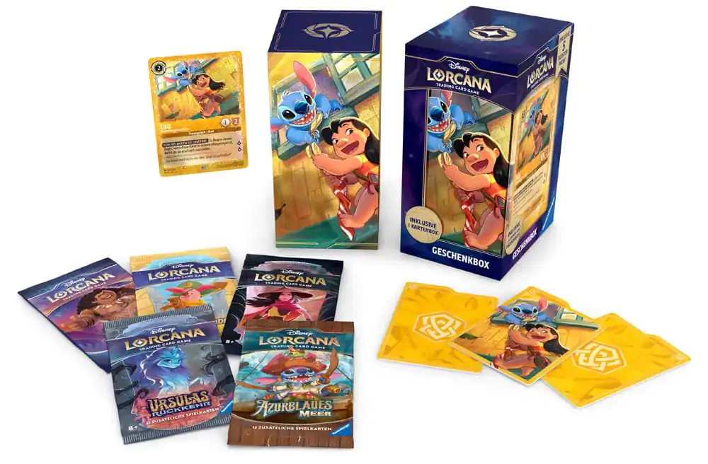 Disney Lorcana TCG Archazias Insel Gift Set Stitch  *German Edition* product photo