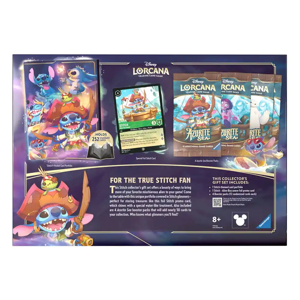 Disney Lorcana TCG Azurite Sea Gift Set Stitch  *English Edition* termékfotó