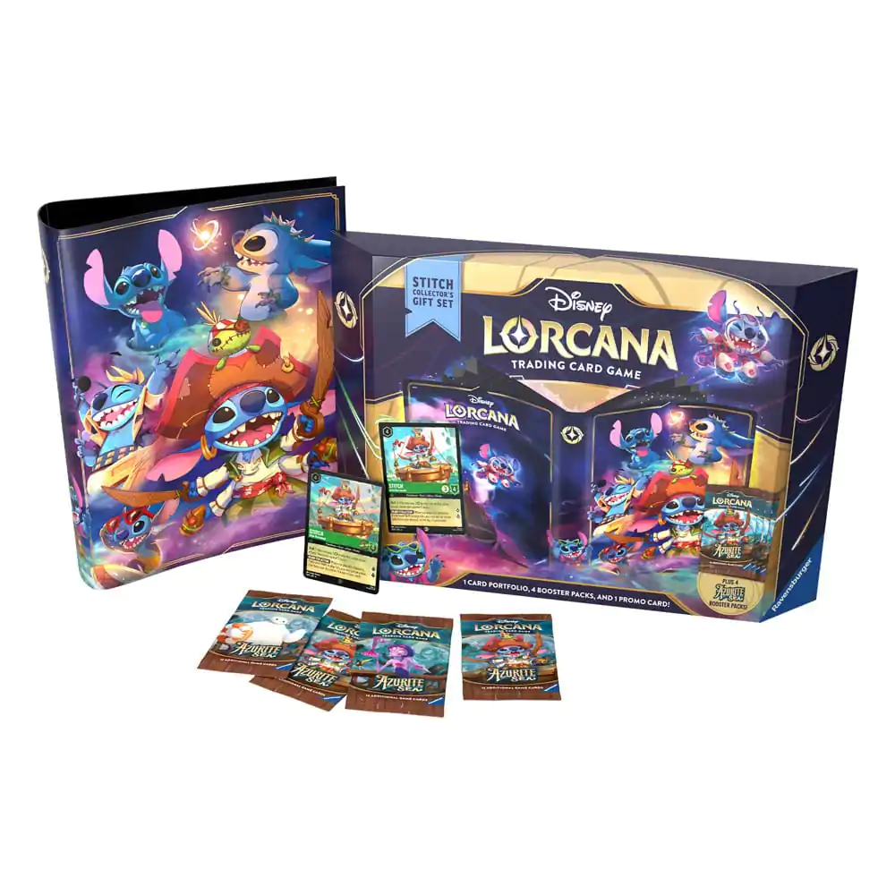 Disney Lorcana TCG Azurite Sea Gift Set Stitch  *English Edition* termékfotó