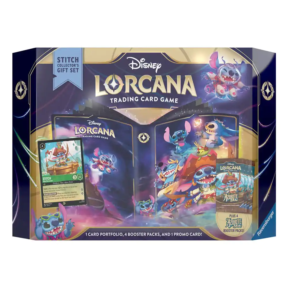 Disney Lorcana TCG Azurite Sea Gift Set Stitch  *English Edition* termékfotó