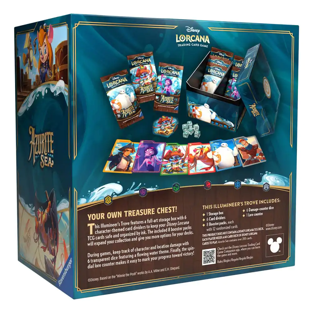 Disney Lorcana TCG Azurite Sea llumineer's Trove *English Edition* termékfotó