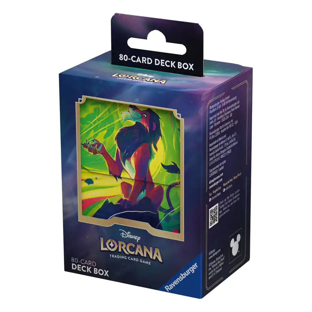 Disney Lorcana TCG Deck Box Scar termékfotó