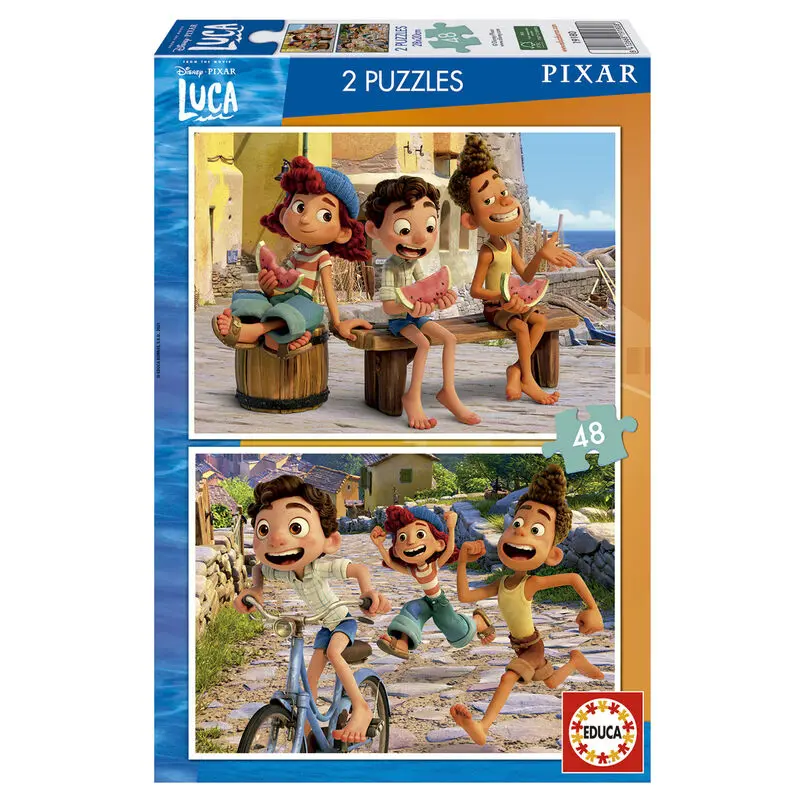 Disney Luca puzzle 2x48pcs product photo