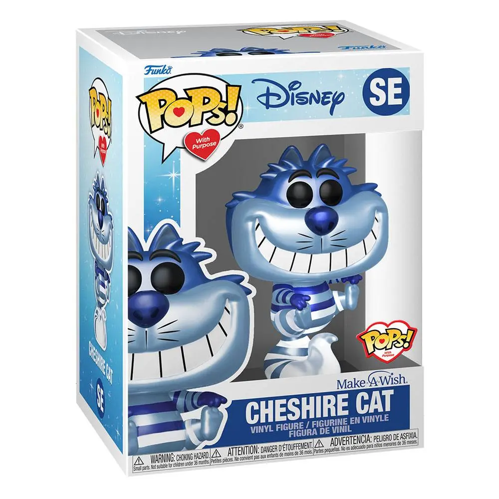 Disney Make a Wish 2022 POP! Disney Vinyl Figure Cheshire Cat (Metallic) 9 cm product photo