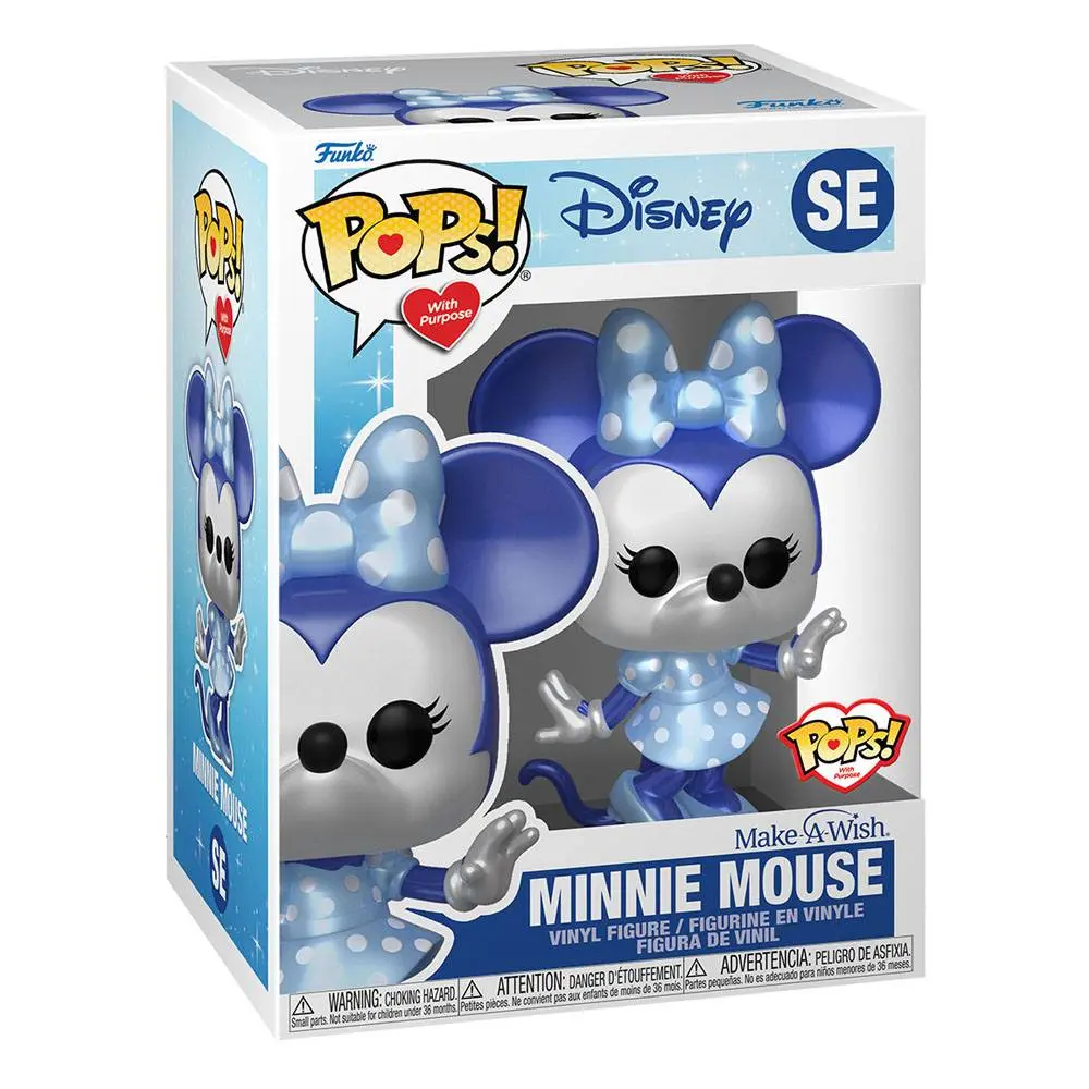 Disney Make a Wish 2022 POP! Disney Vinyl Figure Minnie Mouse (Metallic) 9 cm termékfotó