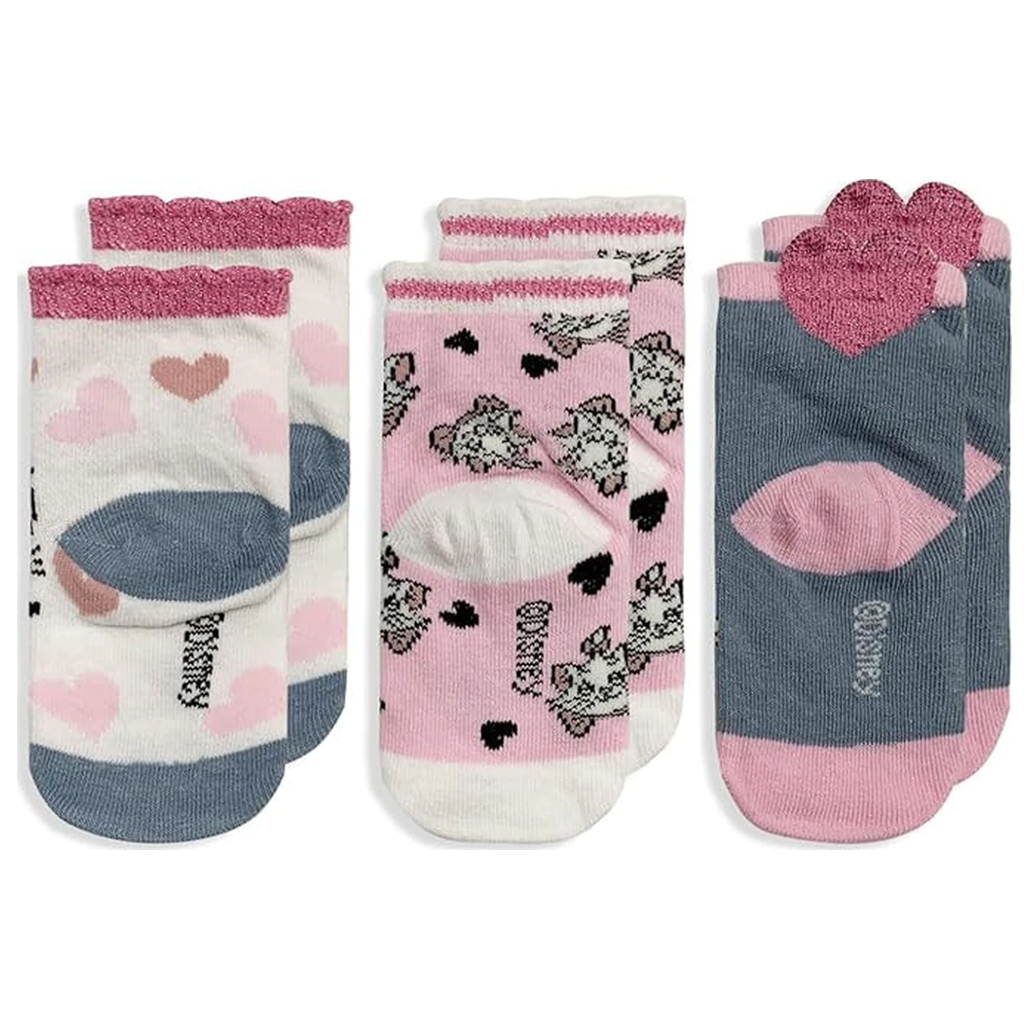 Disney Marie Cute Hearts baby socks 0/6 months product photo