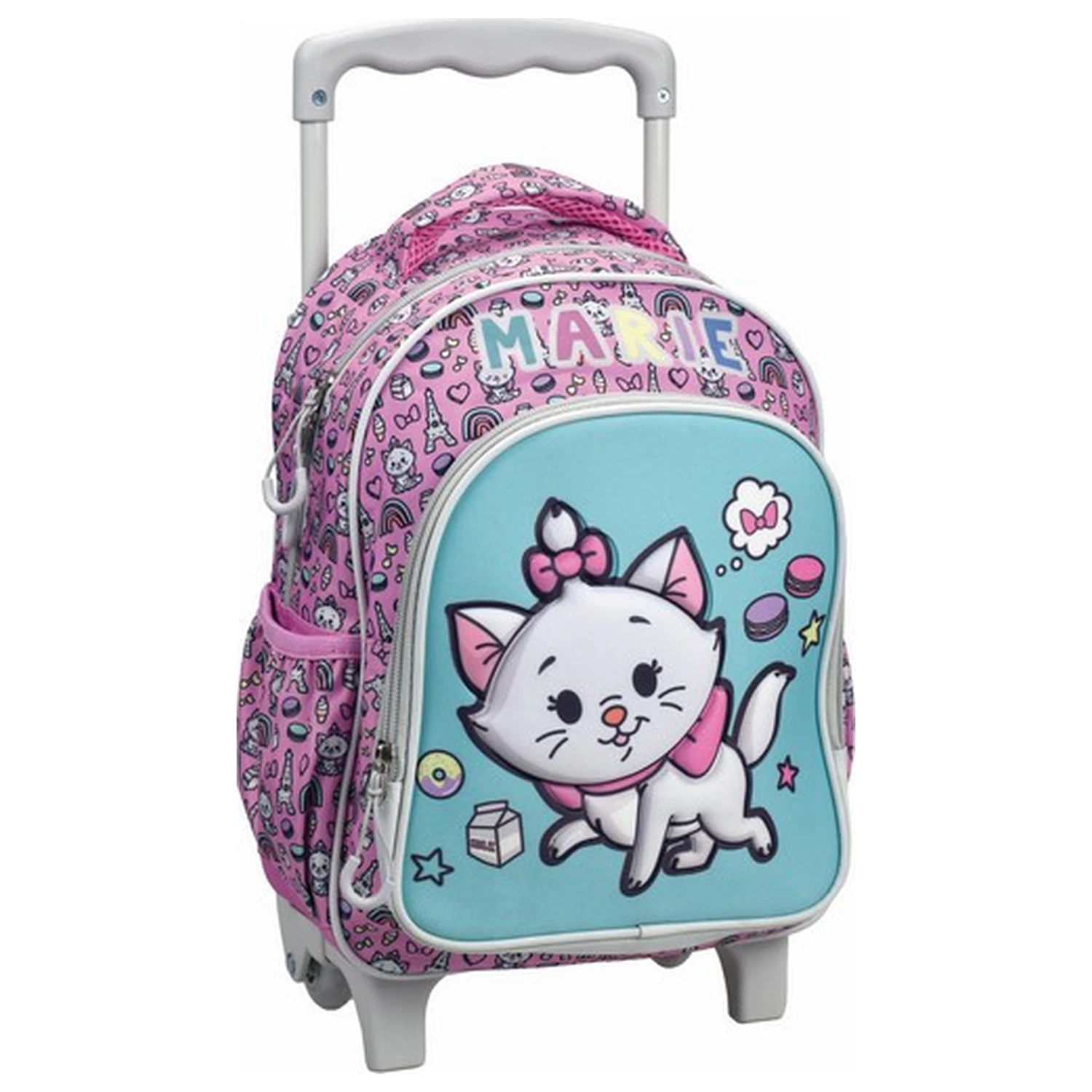 Disney Marie Dreams rolling preschool backpack, bag 30 cm product photo