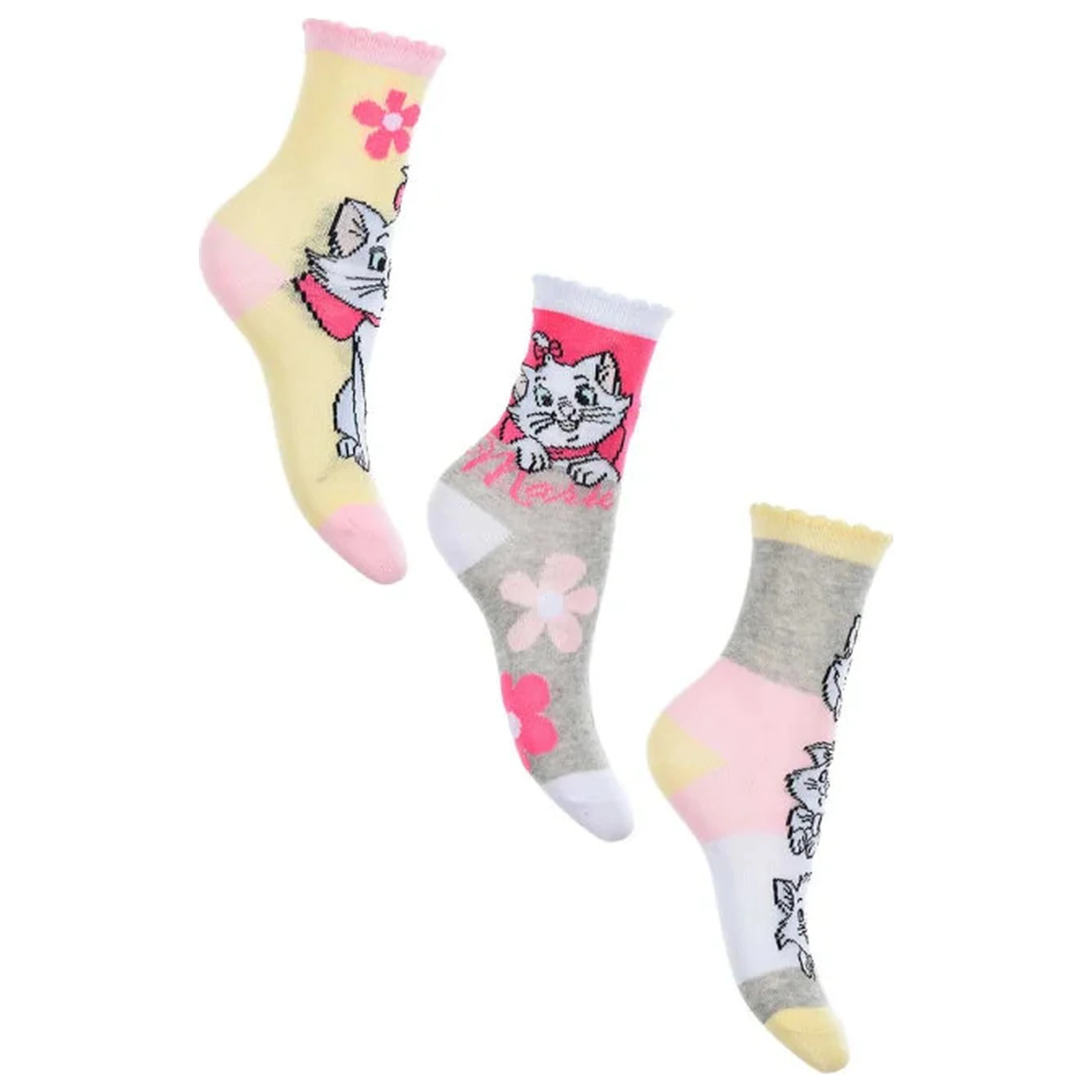 Disney Marie Fancy kids socks 27/30 product photo