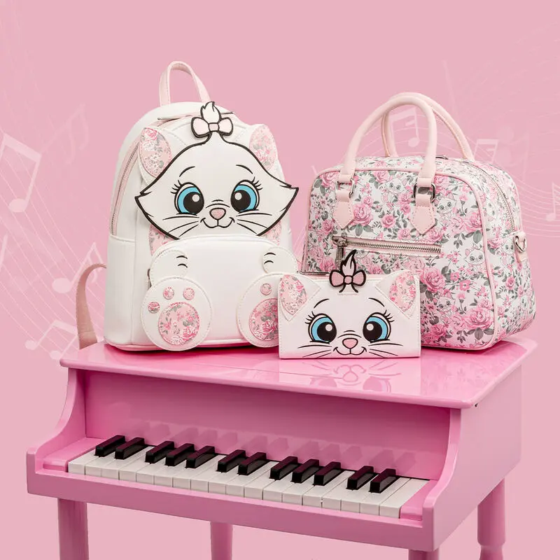 Disney by Loungefly Crossbody Marie Floral AOP product photo