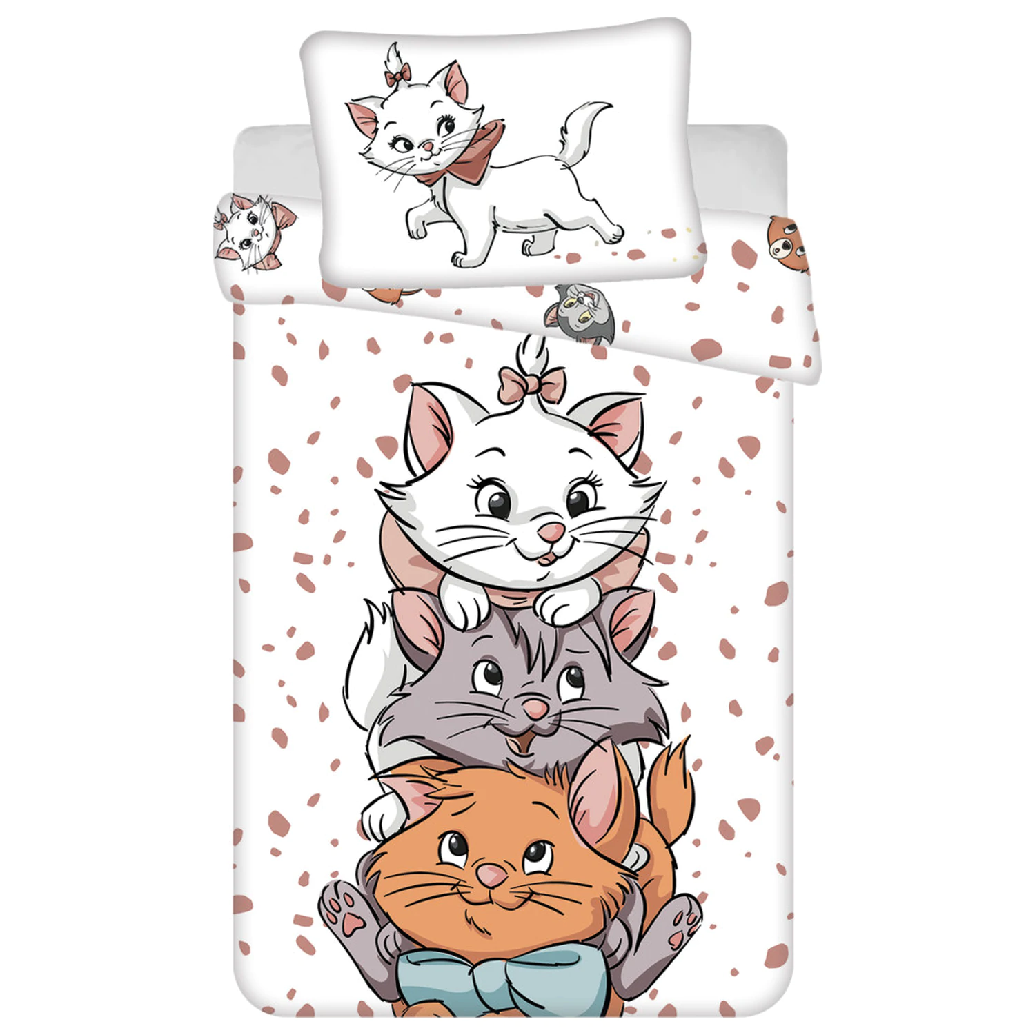 Disney Marie Friends Toddler Duvet Cover product photo