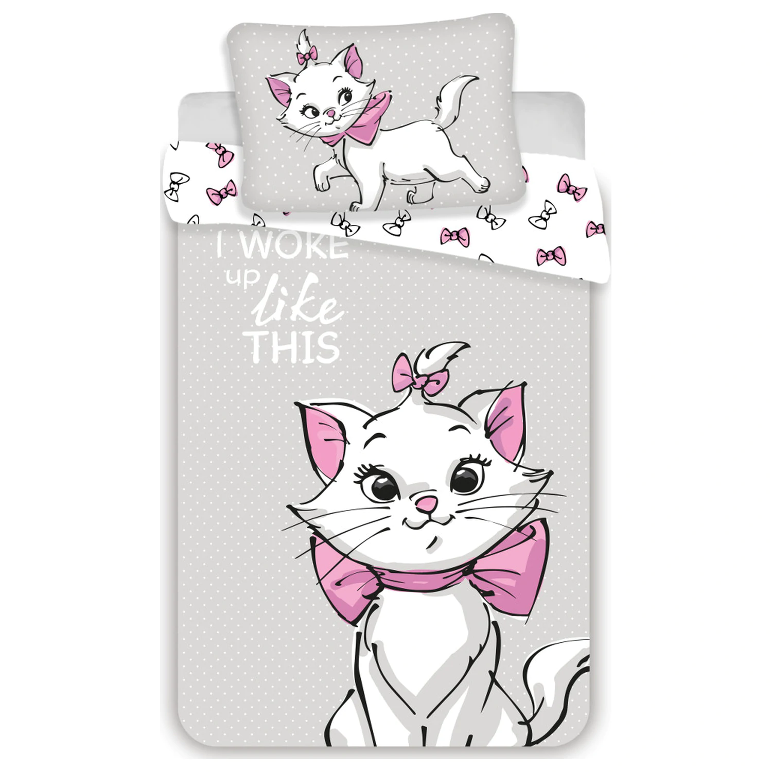 Disney Marie Grey Children's, Preschooler Duvet Cover product photo