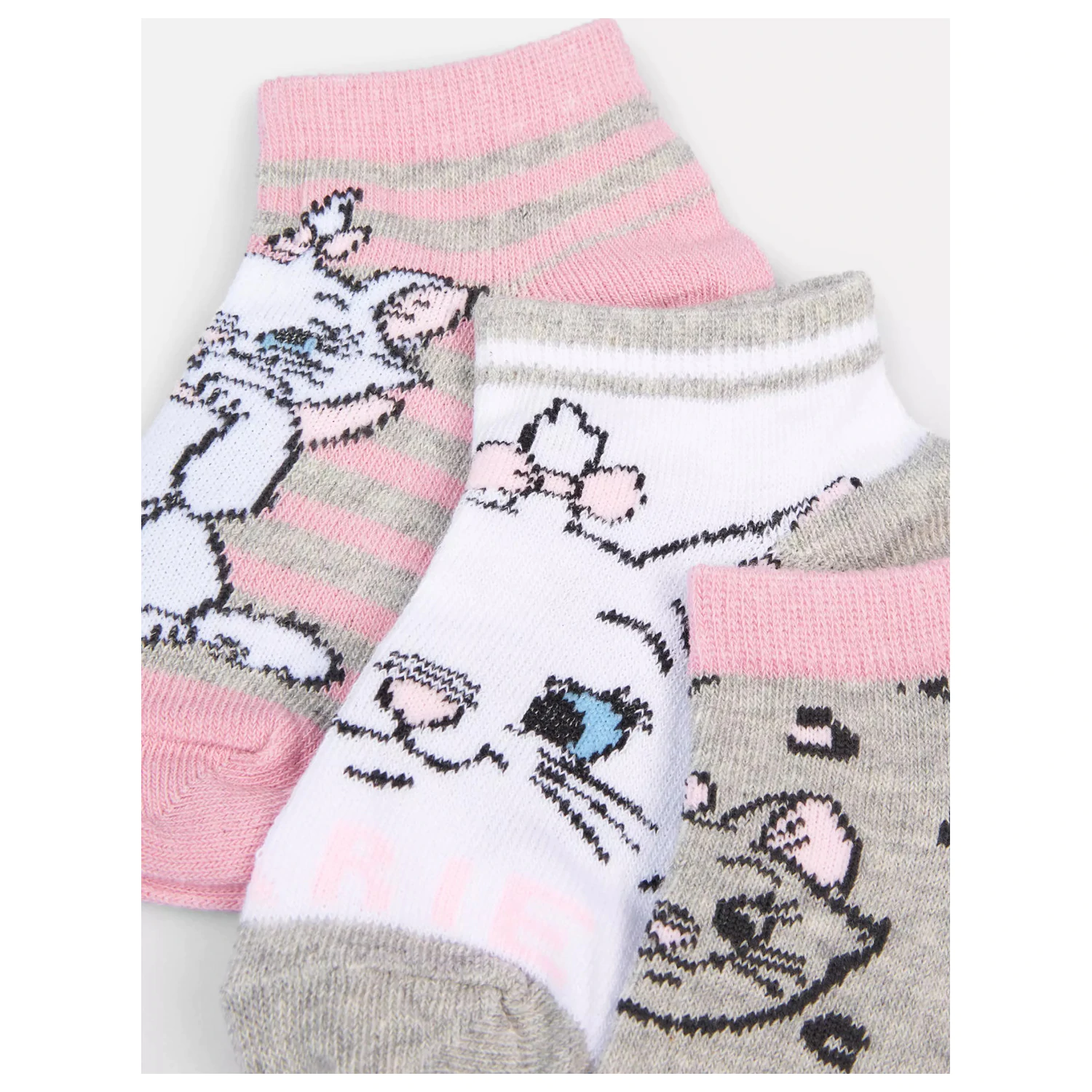 Disney Marie Meowgical Pink Children's Secret Socks 23/26 product photo