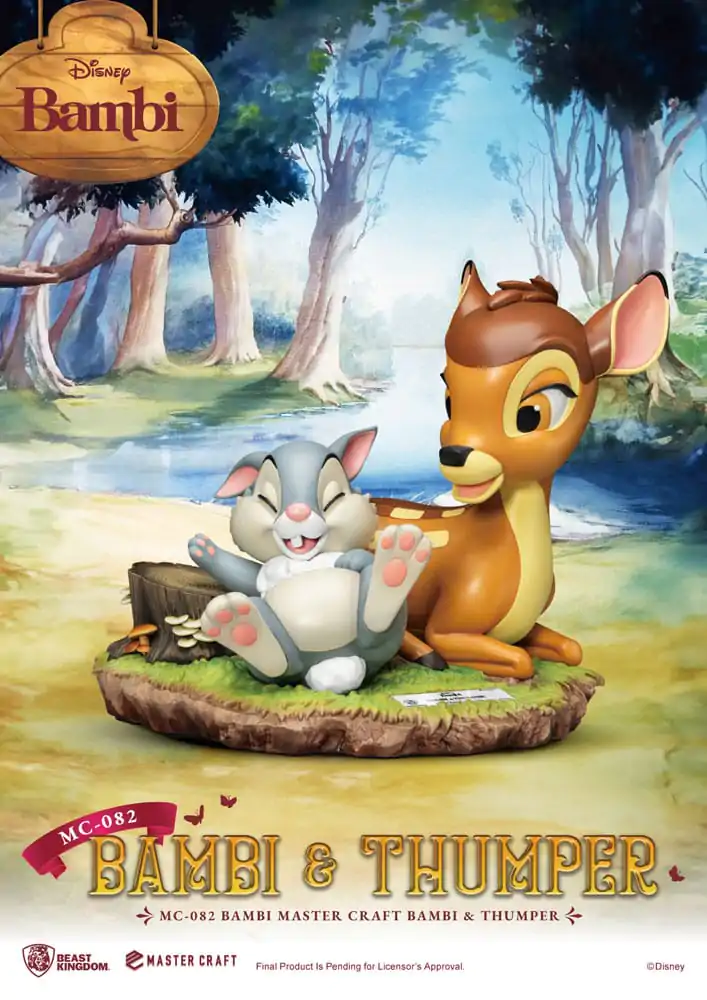 Disney Master Craft Statue Bambi & Thumper 26 cm product photo