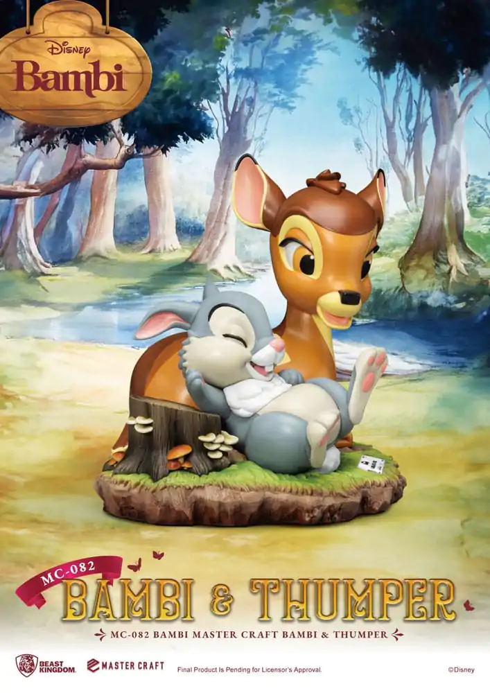 Disney Master Craft Statue Bambi & Thumper 26 cm termékfotó