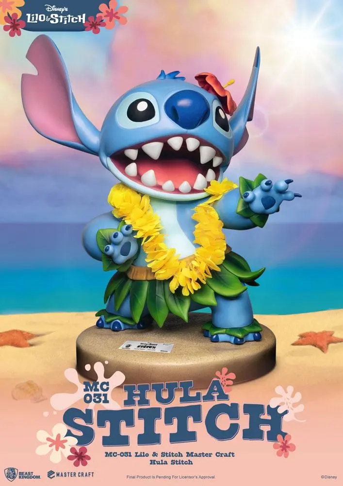 Disney Master Craft Statue Hula Stitch 38 cm product photo