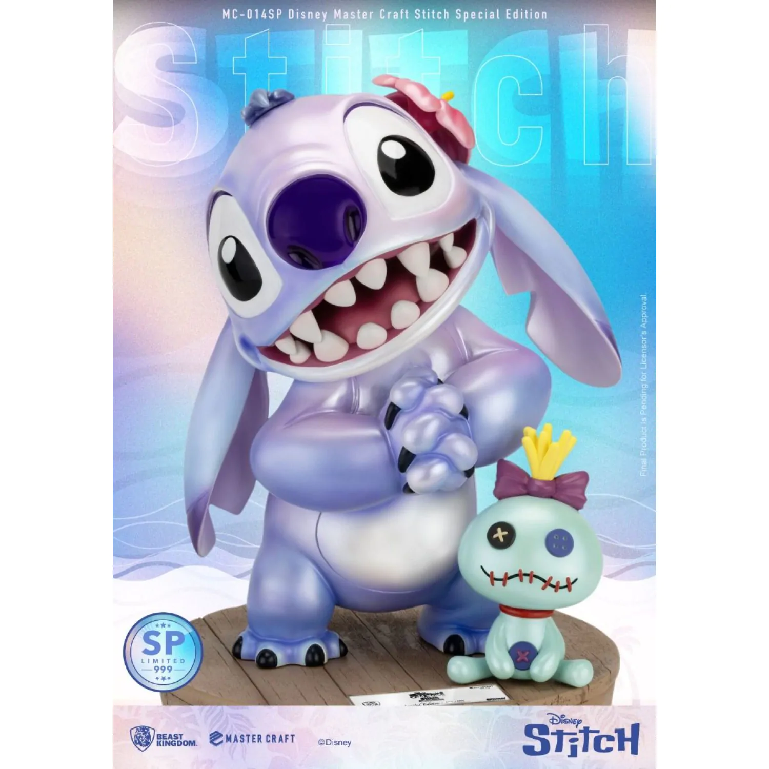 Disney Master Craft Statue Lilo & Stitch Stitch Special Edition 34 cm product photo