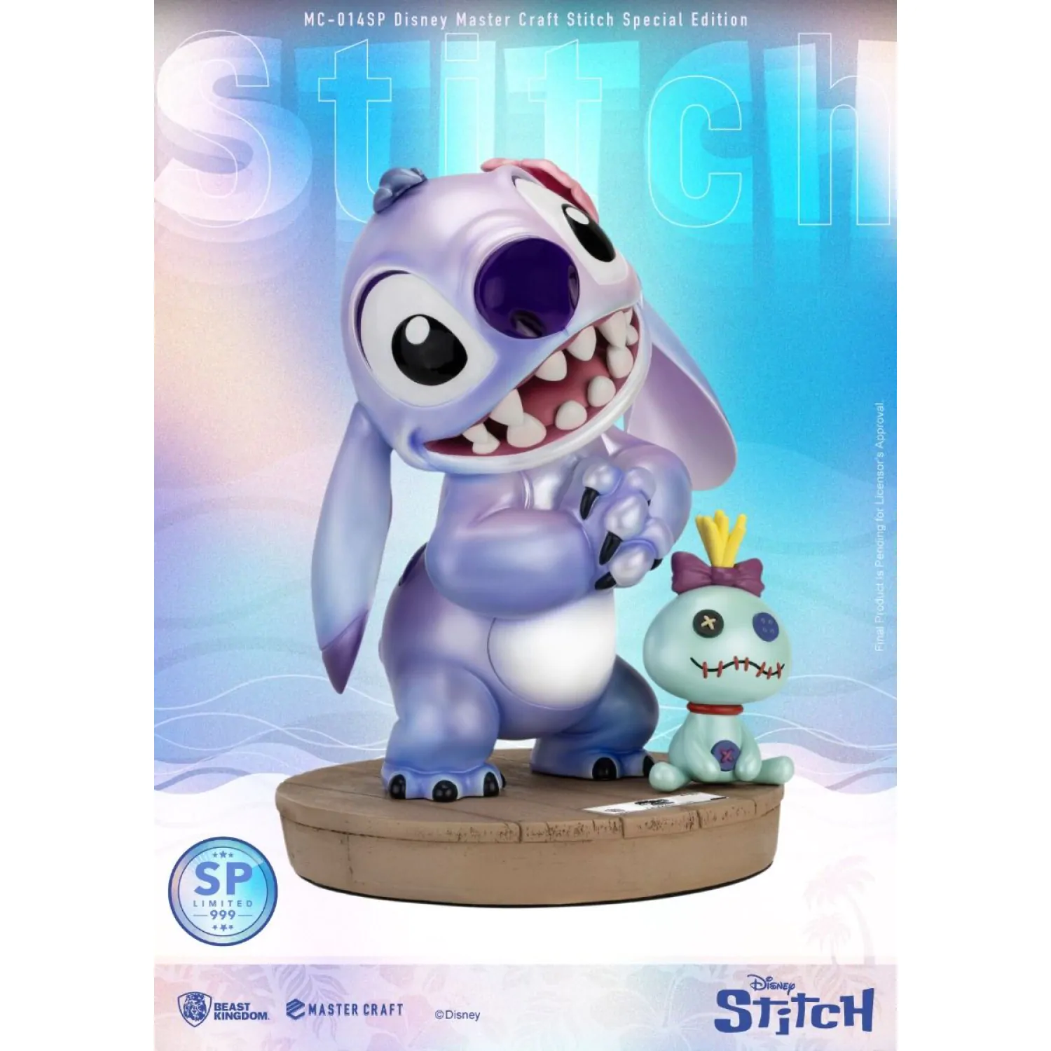 Disney Master Craft Statue Lilo & Stitch Stitch Special Edition 34 cm product photo