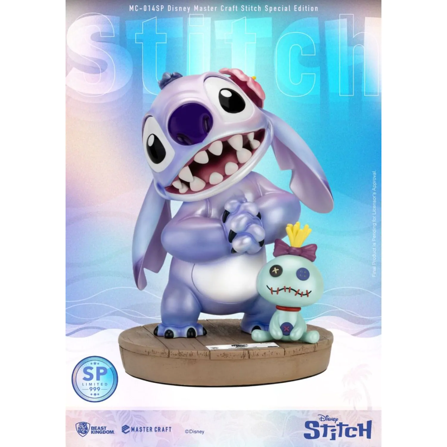 Disney Master Craft Statue Lilo & Stitch Stitch Special Edition 34 cm product photo