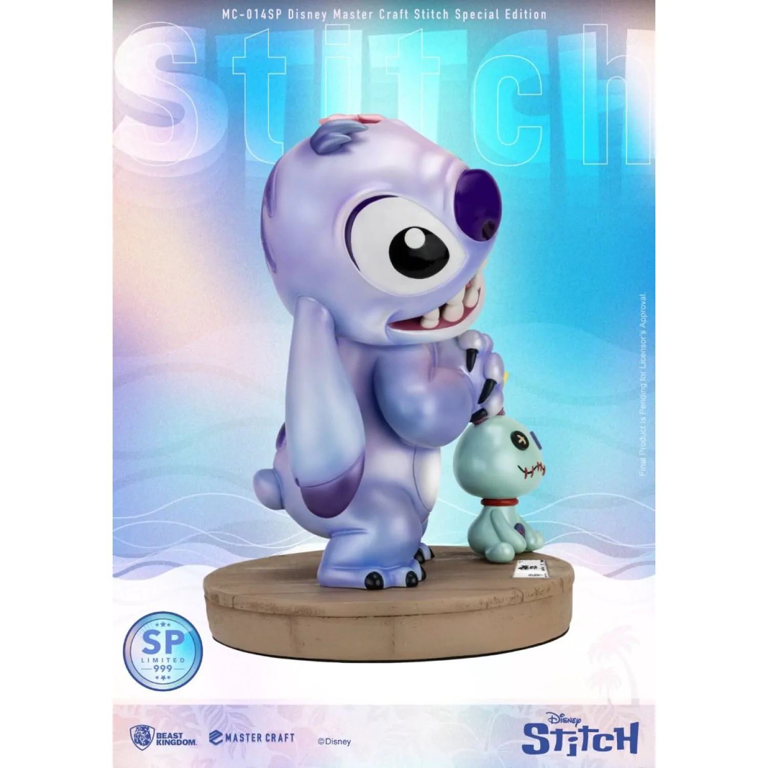 Disney Master Craft Statue Lilo & Stitch Stitch Special Edition 34 cm product photo