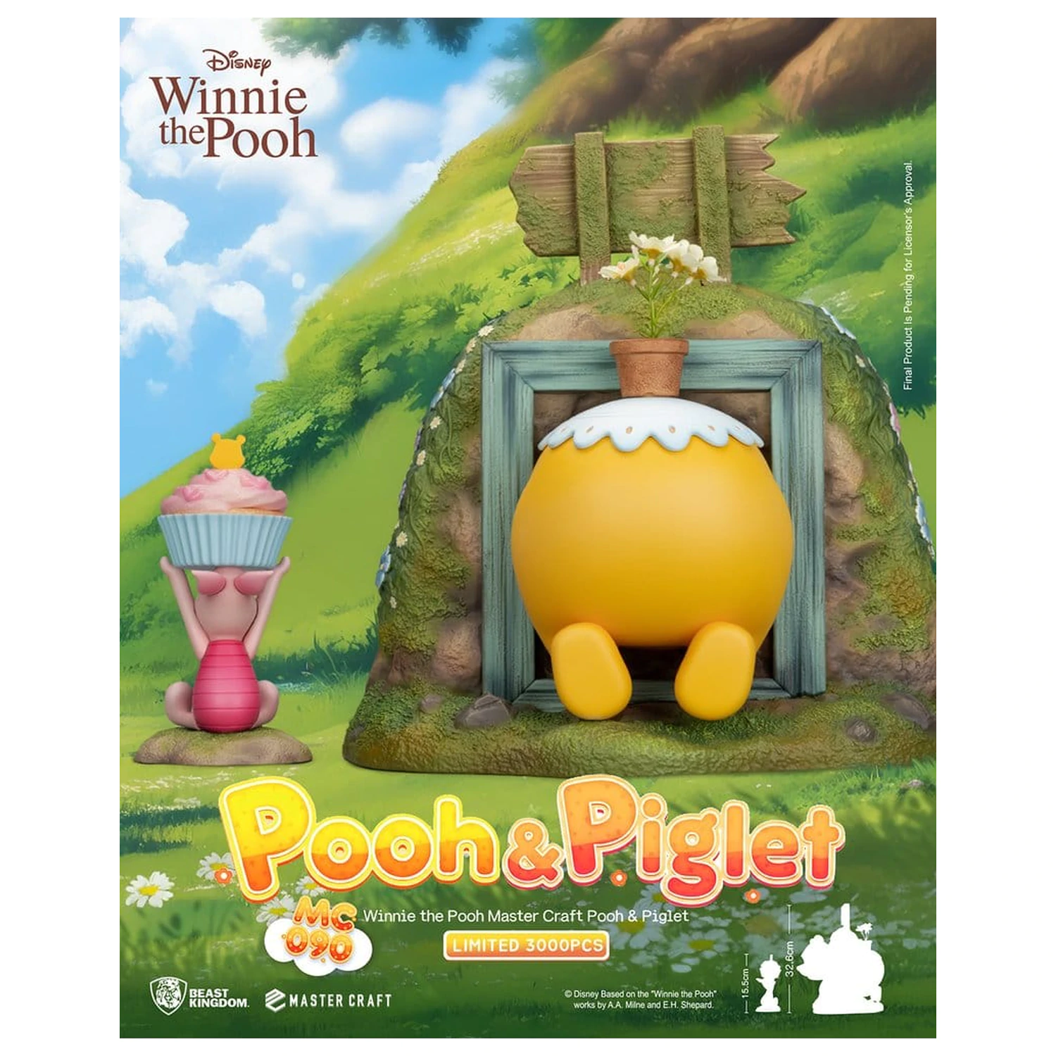 Disney Master Craft Statue Pooh & Piglet 33 cm product photo