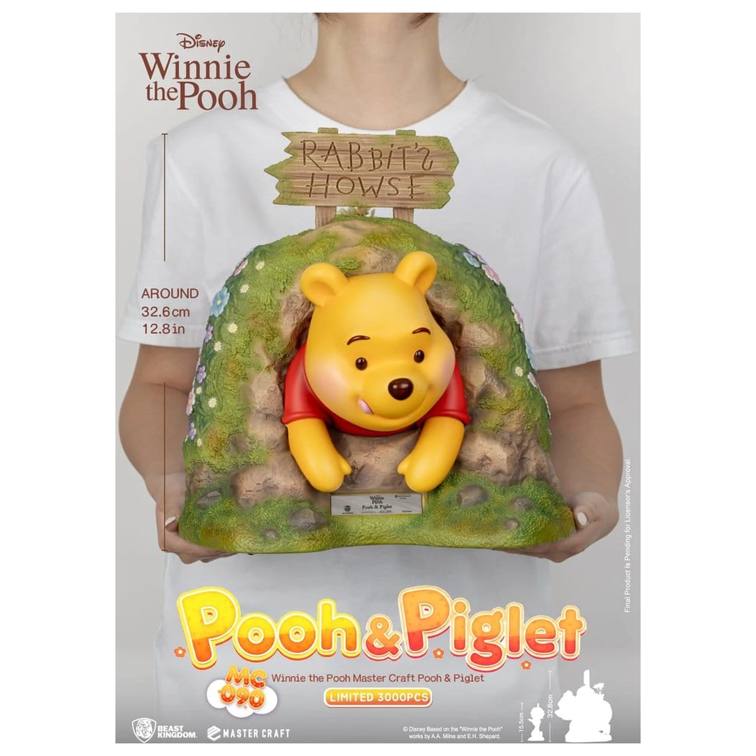 Disney Master Craft Statue Pooh & Piglet 33 cm product photo