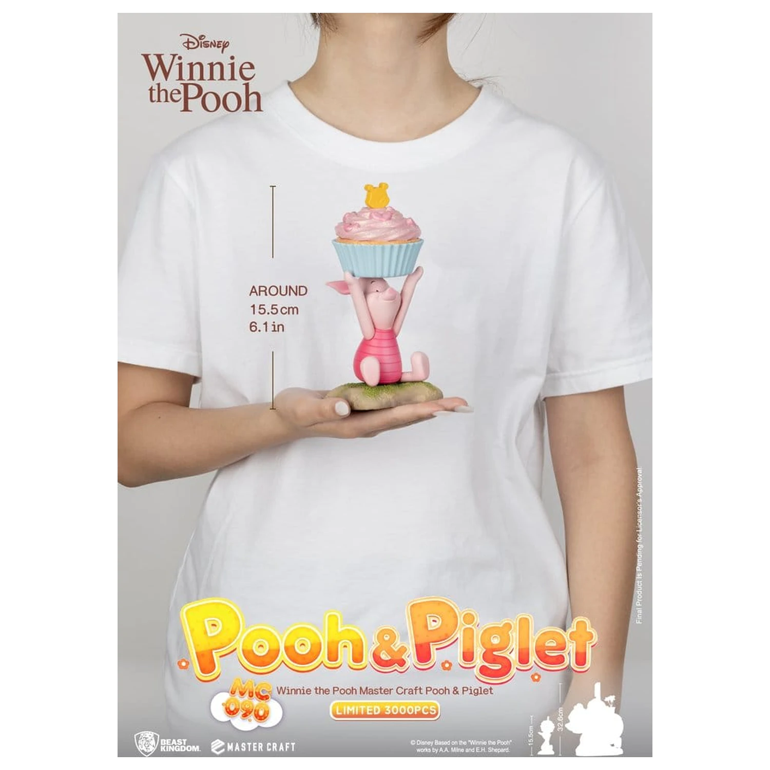 Disney Master Craft Statue Pooh & Piglet 33 cm product photo