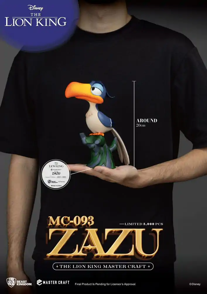 Disney Master Craft Statue The Lion King Zazu 20 cm termékfotó