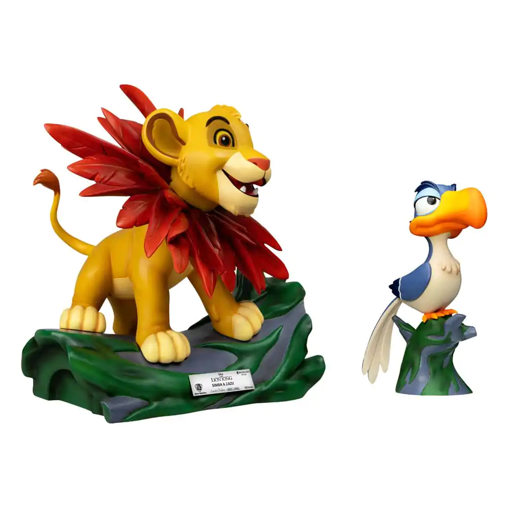 Disney Master Craft Statues 2-Pack The Lion King Little Simba & Zazu 31 cm product photo